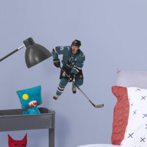 Logan Couture for San Jose Sharks - Officially Licensed NHL Removable Wall Decal Large by Fathead | Vinyl